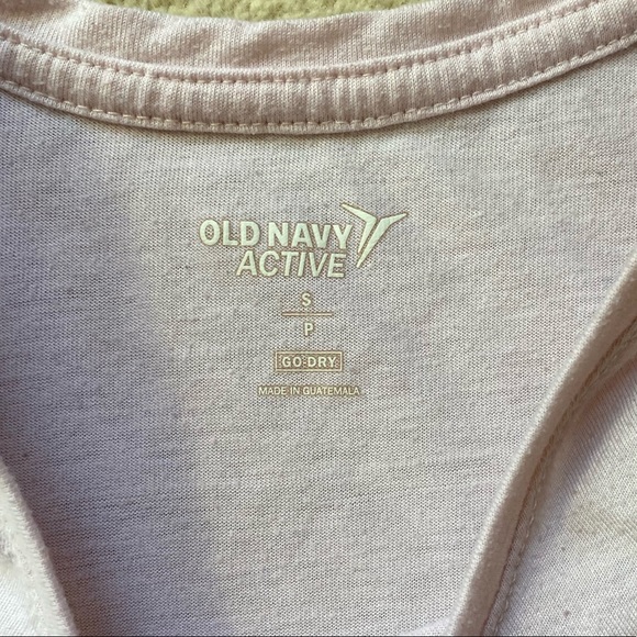 Old Navy Active Pale Pink Tank Top - Picture 3 of 4